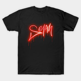 Selah - Red Neon - Christian Tee T-Shirt